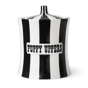 Jonathan Adler Puppy Uppers Treat Jar Canister
